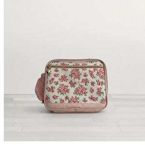 Pottery Barn LoveShackFancy Garden‎ Damask Cold Pack Lunch Box Pink